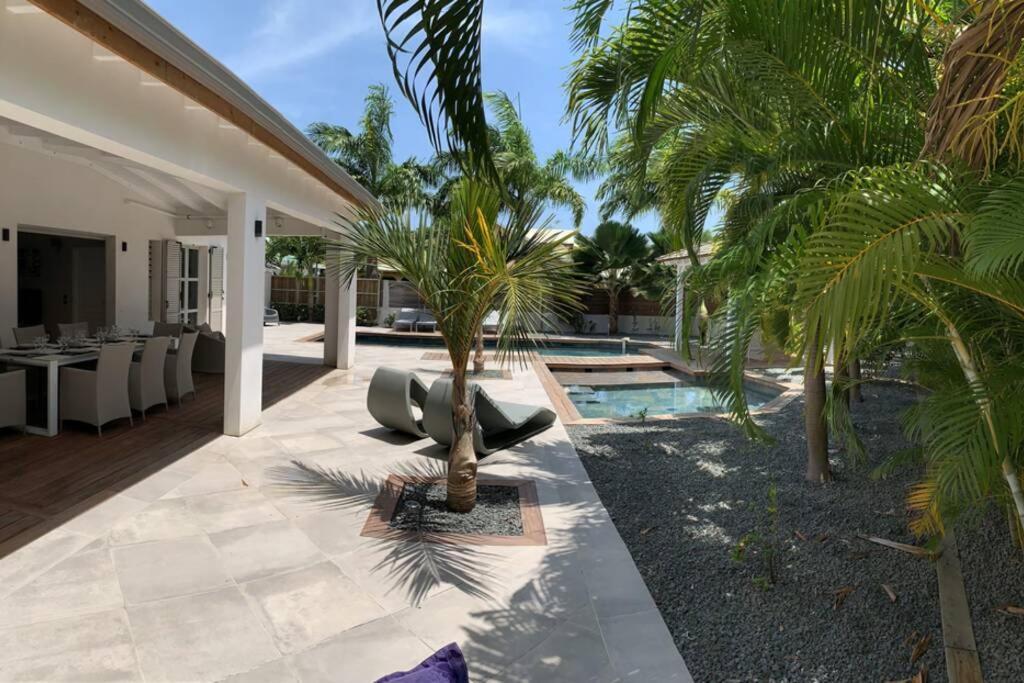 Villa Manzana : Neuve 4Ch 4Sdb 2 Piscines - Luxe サン・フランソワ エクステリア 写真
