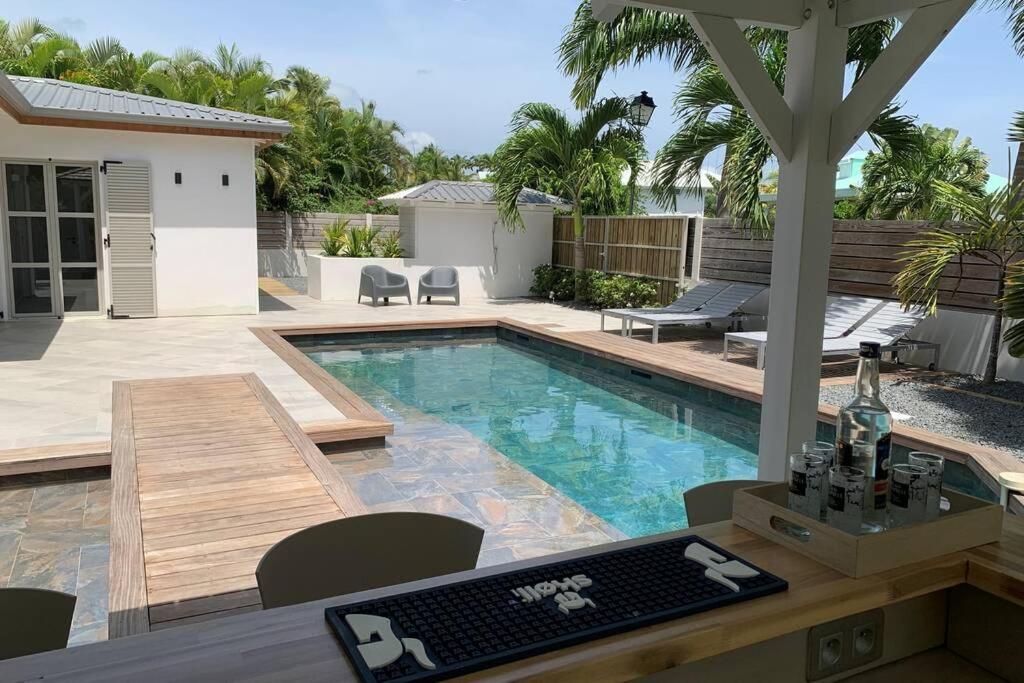 Villa Manzana : Neuve 4Ch 4Sdb 2 Piscines - Luxe サン・フランソワ エクステリア 写真