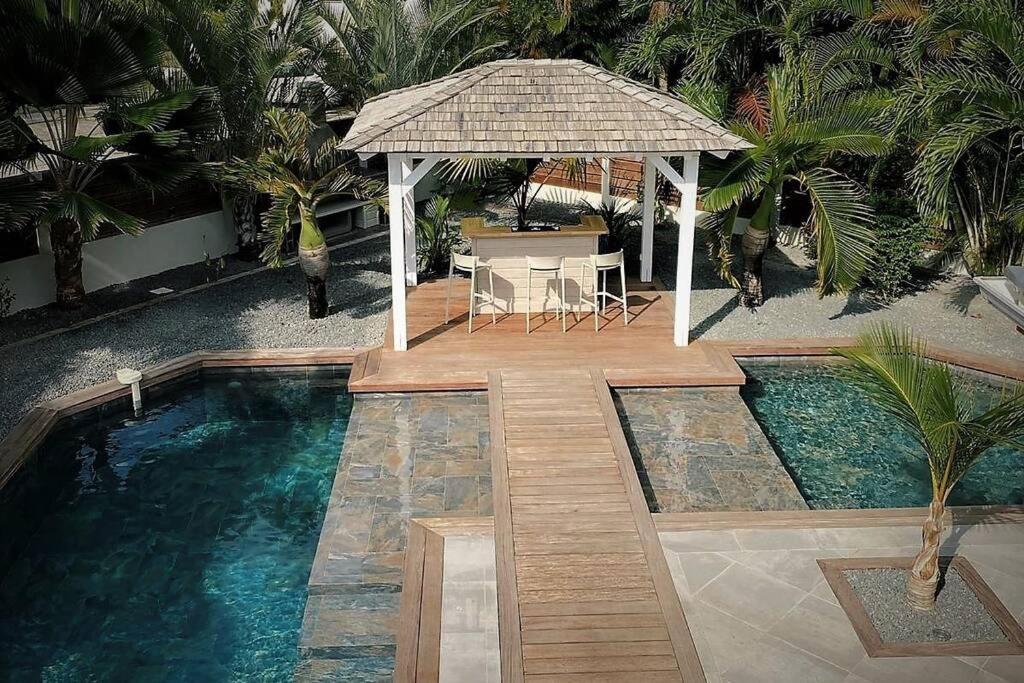 Villa Manzana : Neuve 4Ch 4Sdb 2 Piscines - Luxe サン・フランソワ エクステリア 写真