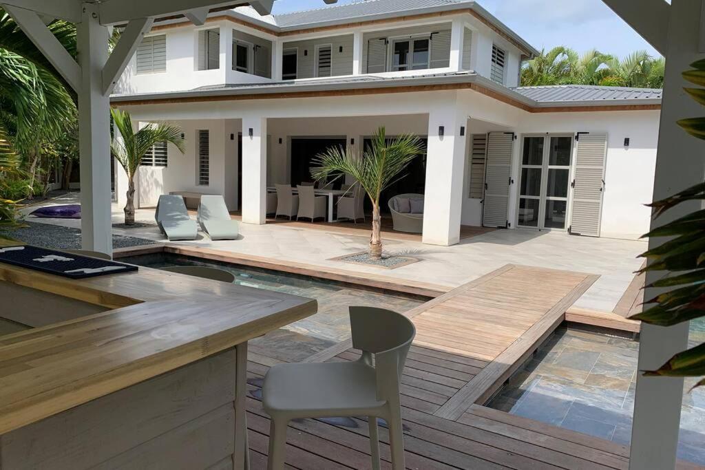 Villa Manzana : Neuve 4Ch 4Sdb 2 Piscines - Luxe サン・フランソワ エクステリア 写真